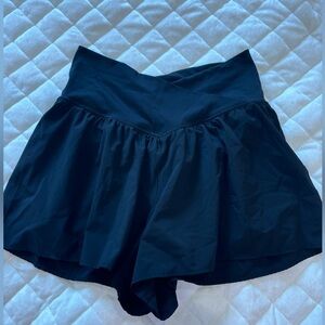 Offline by Aerie Real Me Crossover Flowy short black